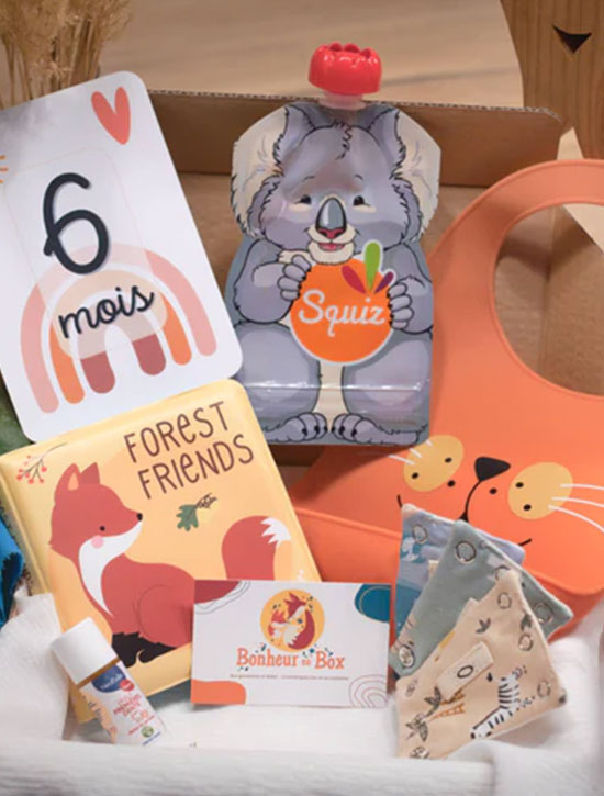 Bonheur en Box – Boutique pour futures mamans et bébés