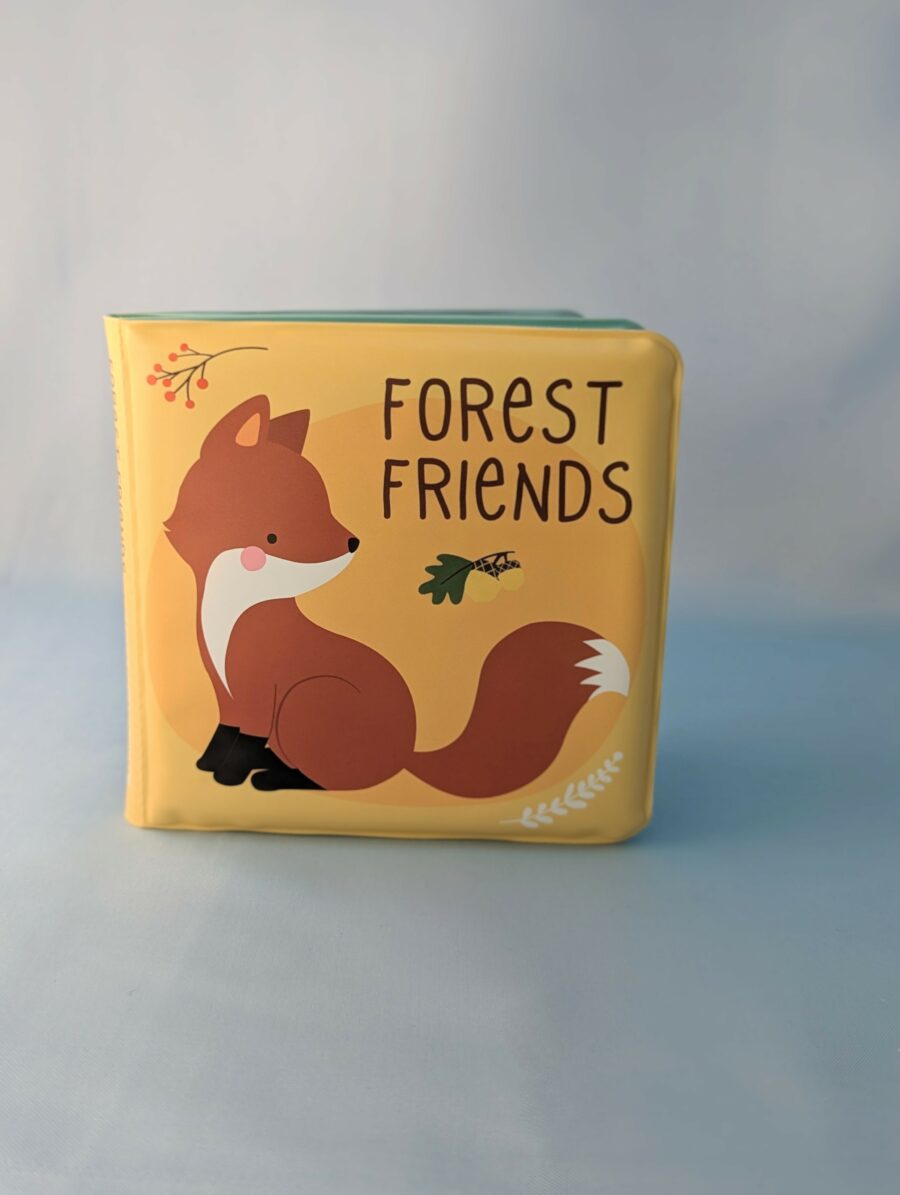 Livre de bain forêt avec un renard