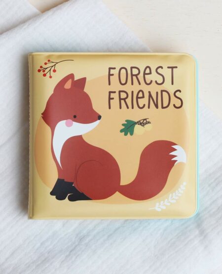 Livre de bain forêt avec un renard